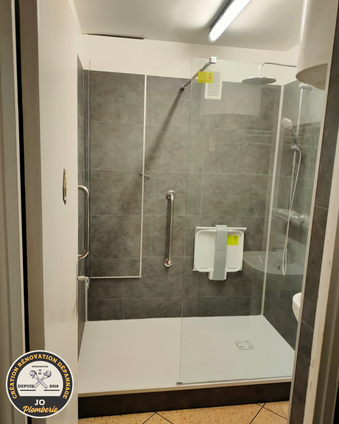 salle de bains pmr plombier jo